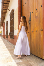 VESTIDO FLORENCIA BLANCO