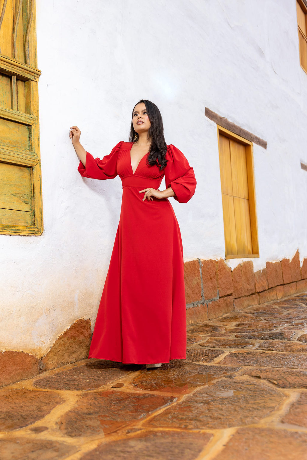 VESTIDO ANASTASIA UNICOLOR