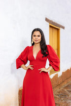 VESTIDO ANASTASIA UNICOLOR