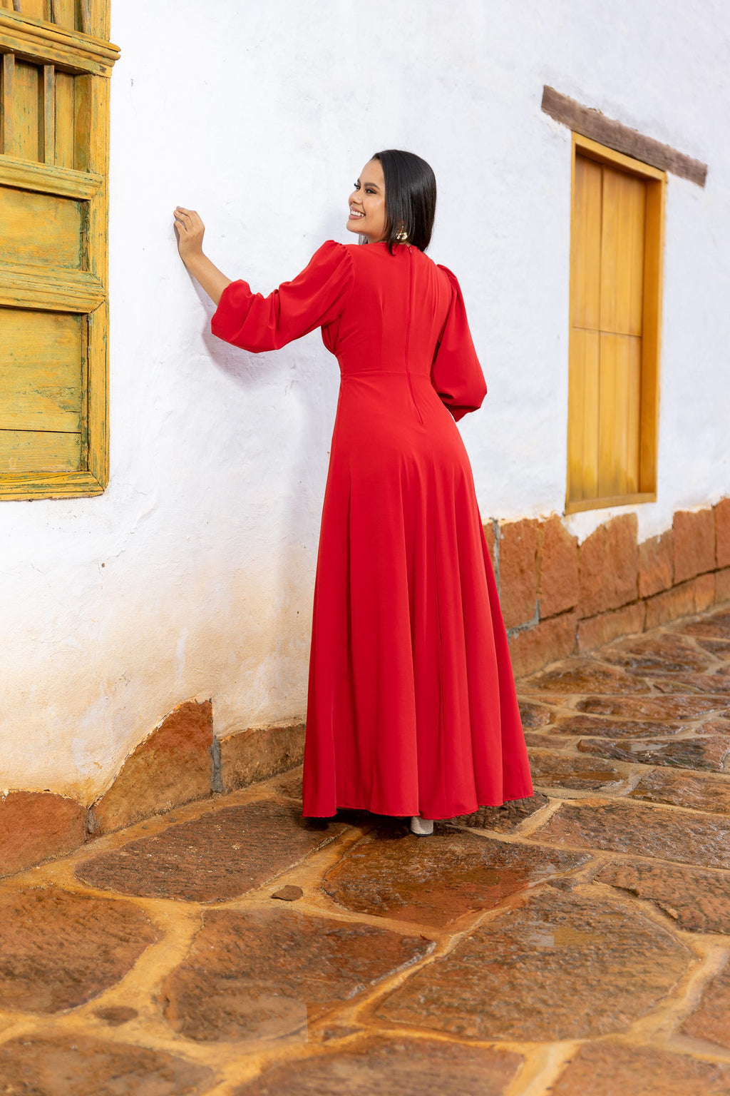 VESTIDO ANASTASIA UNICOLOR