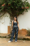 SET GRETEL EN JEAN ESTAMPADO
