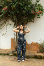 SET GRETEL EN JEAN ESTAMPADO