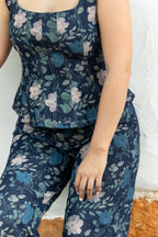 SET GRETEL EN JEAN ESTAMPADO