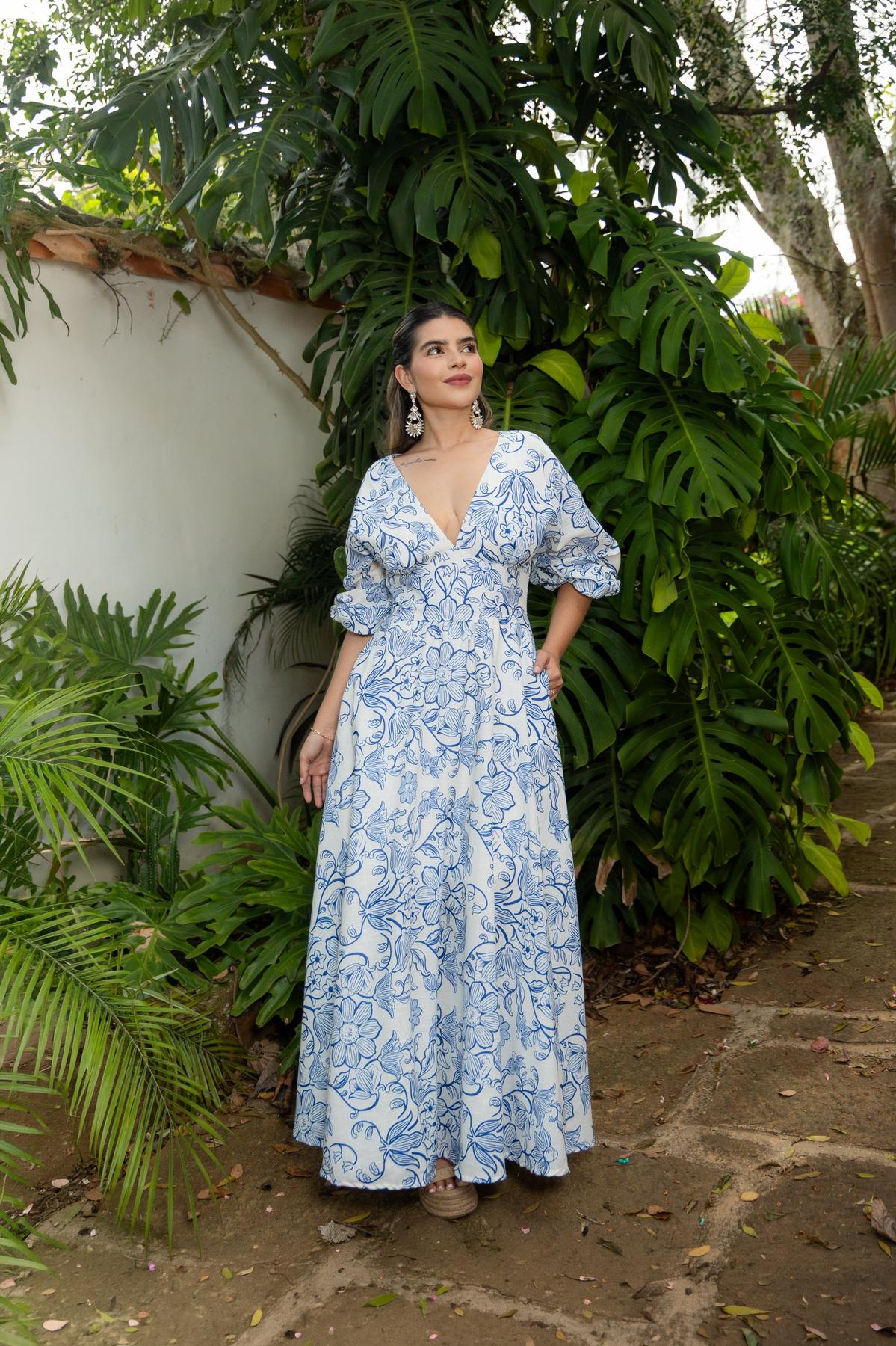 VESTIDO GRETTA EN LINO