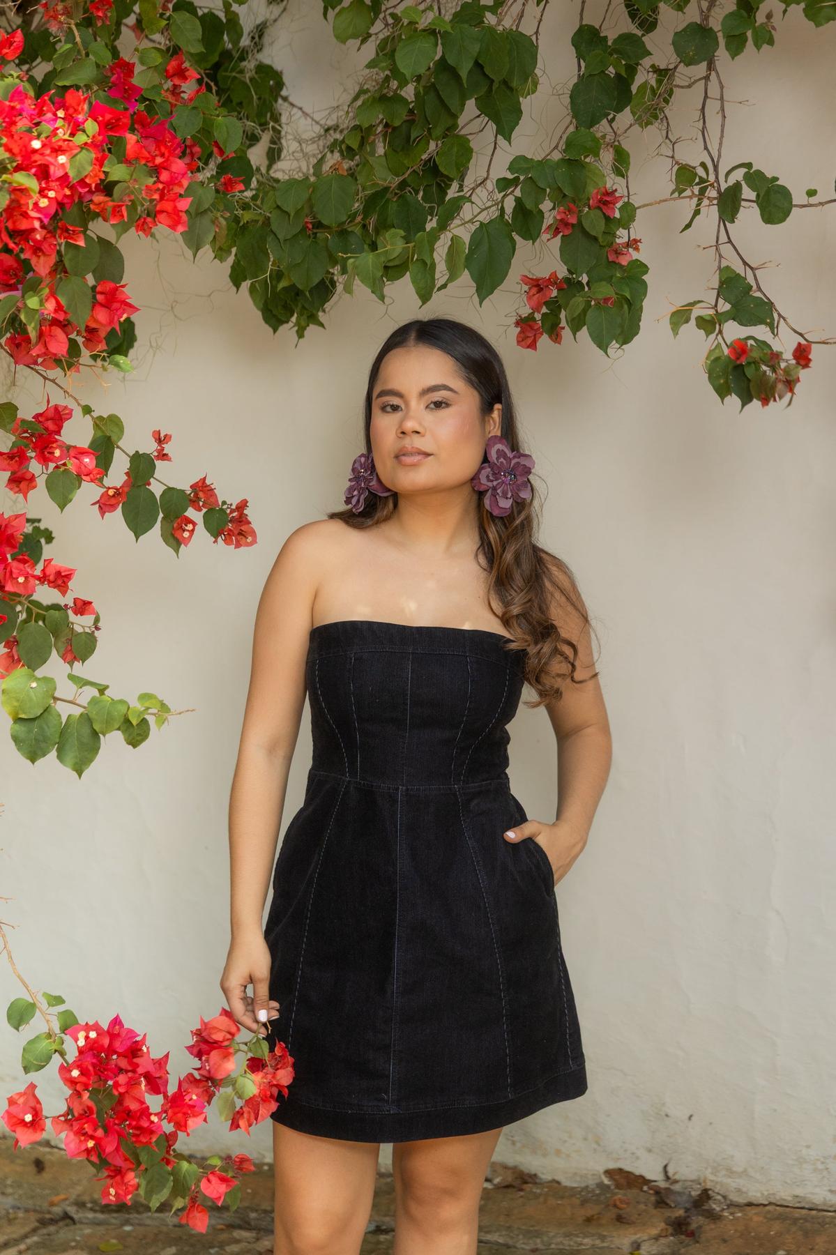 VESTIDO LUCIA EN PANA