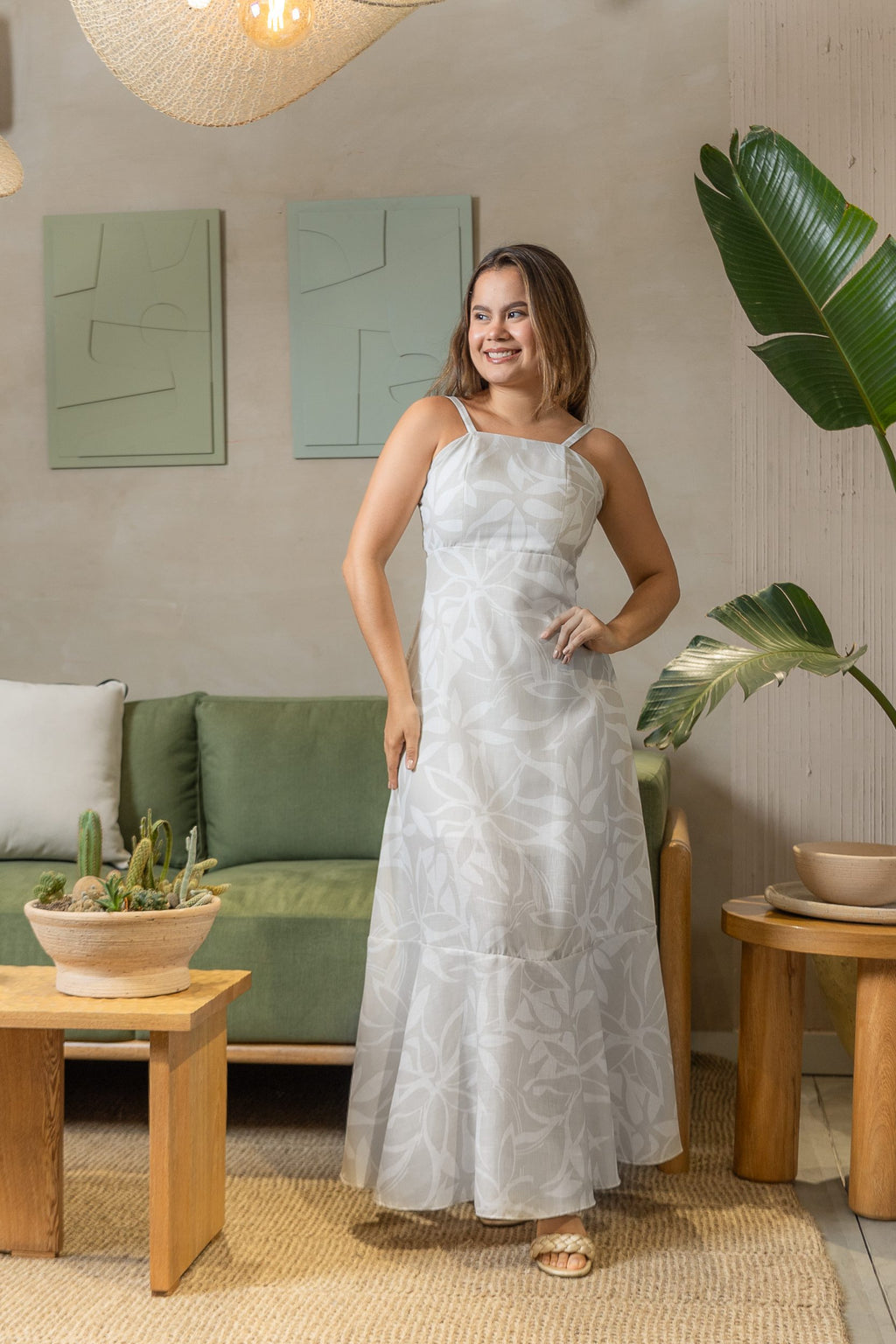 VESTIDO EN LINO BERENCIE