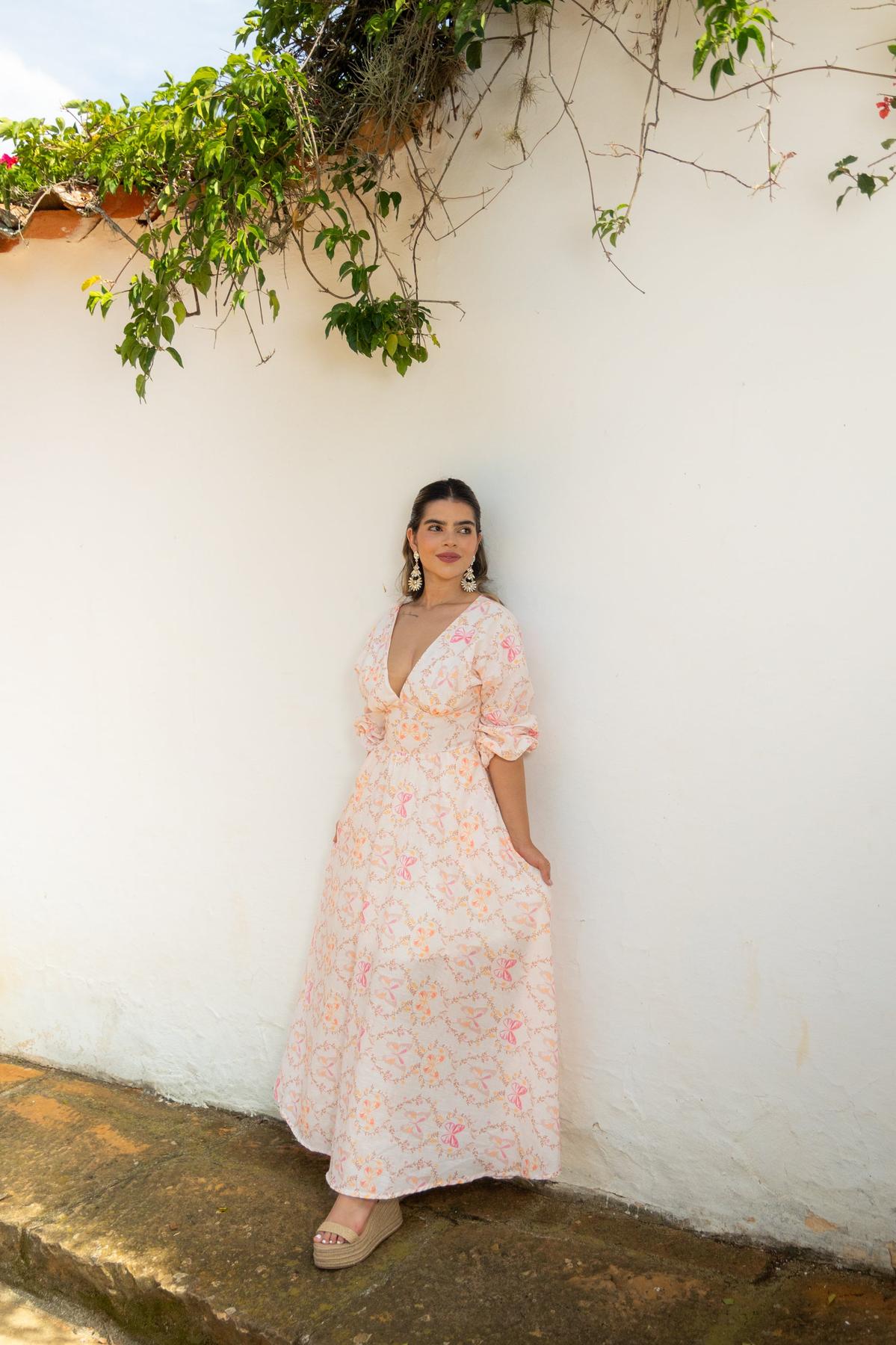 VESTIDO GRETTA EN LINO