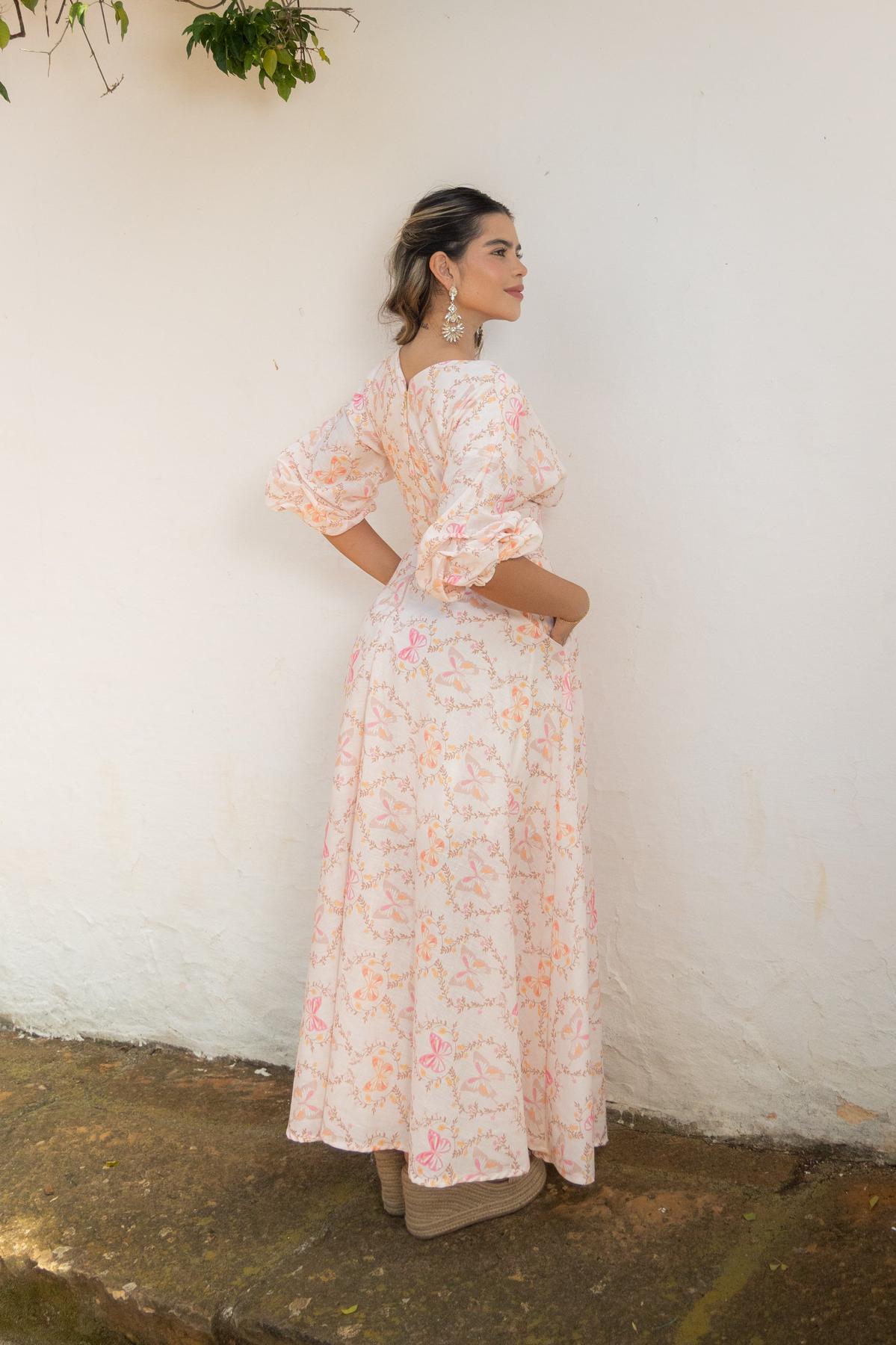 VESTIDO GRETTA EN LINO