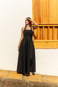 VESTIDO JACINTA POPELINA UNICOLOR