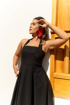 VESTIDO JACINTA POPELINA UNICOLOR