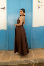 VESTIDO JACINTA POPELINA UNICOLOR