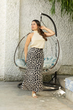 FALDA BRUNA PRINT