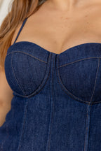 VESTIDO CAROLINE EN JEAN