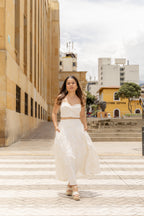 SET JULIANE EN LINO BORDADO
