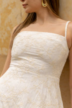 VESTIDO SERAFINA LINO BORDADO