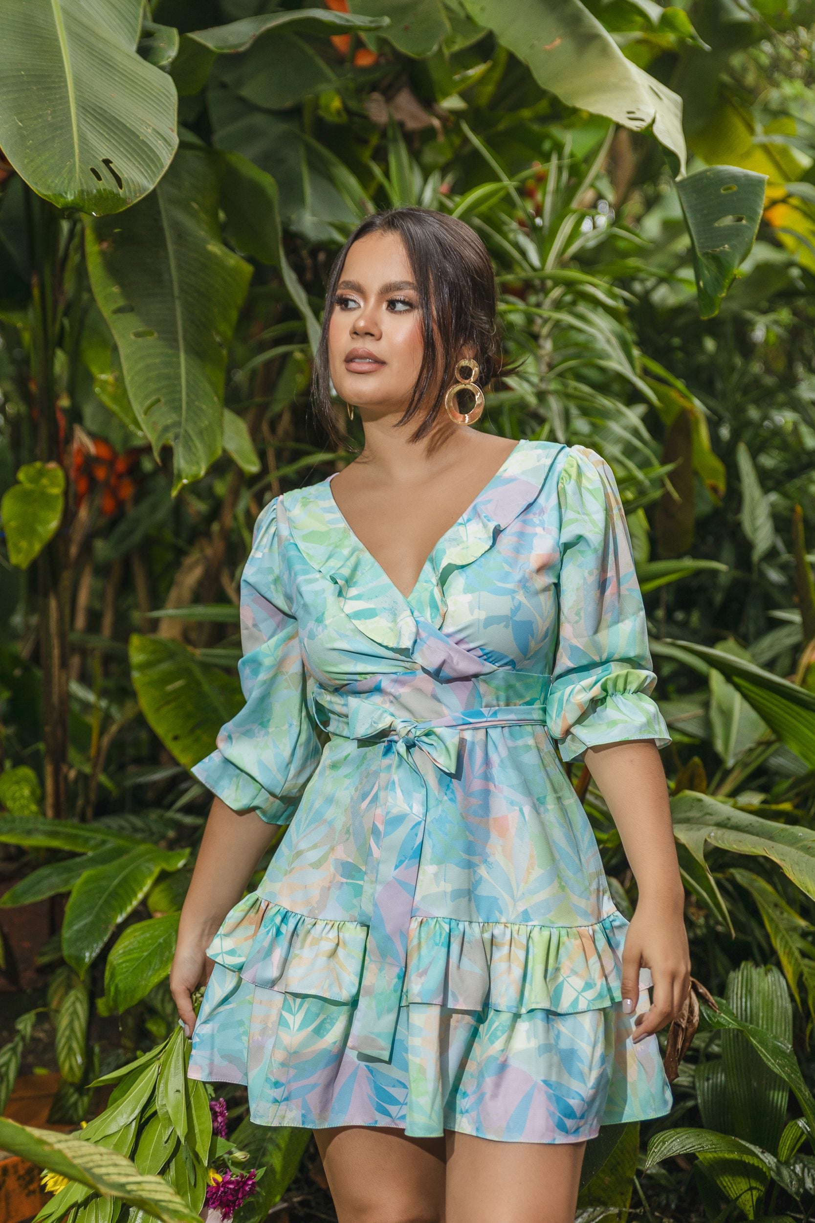 VESTIDO FATIMA TROPICAL