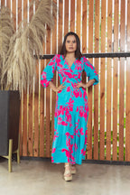 VESTIDO SAMANTA AGUAMARINA