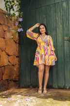VESTIDO MILAGROS AMARILLO