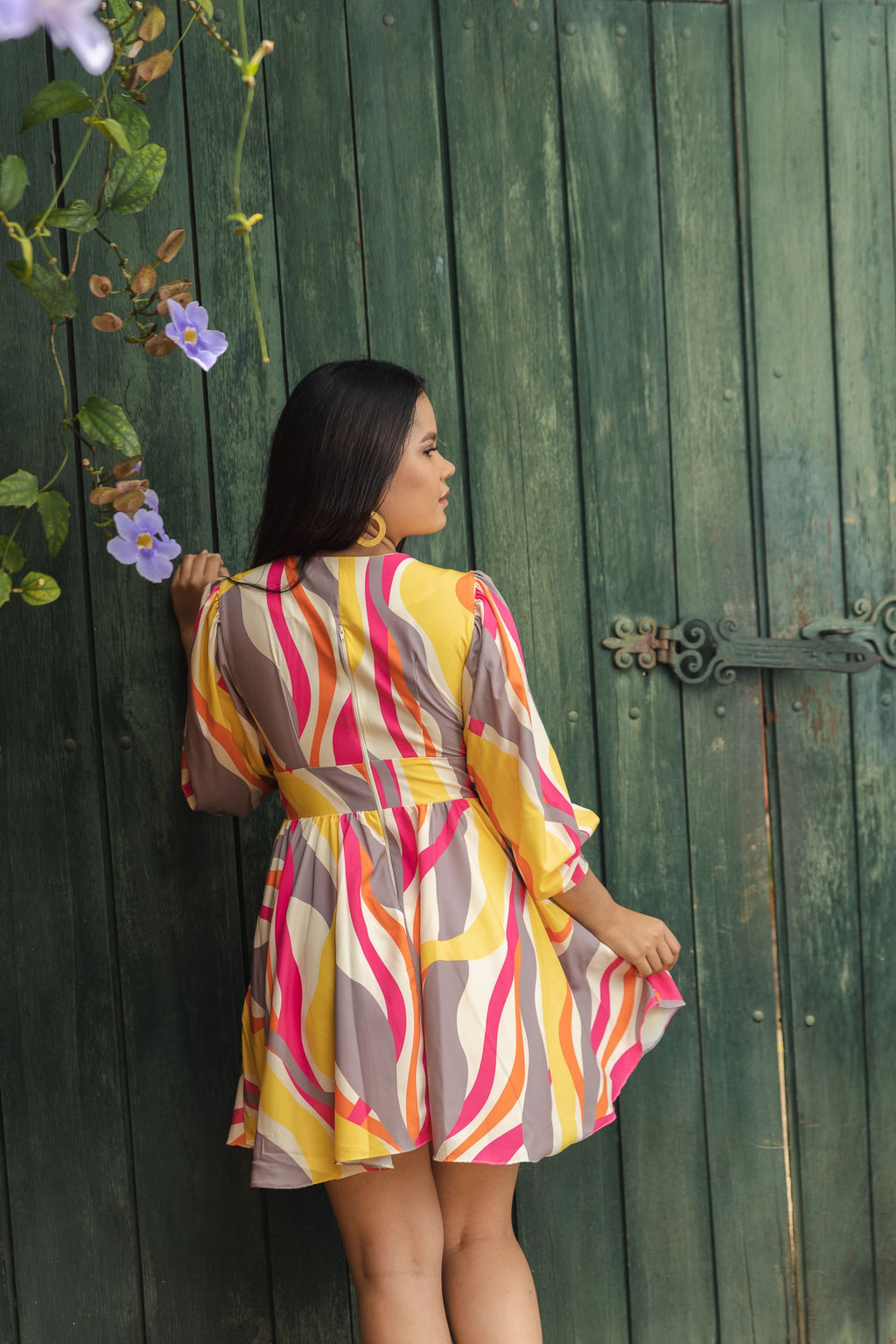 VESTIDO MILAGROS AMARILLO
