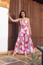 ENTERIZO NOA ROSA PRINT