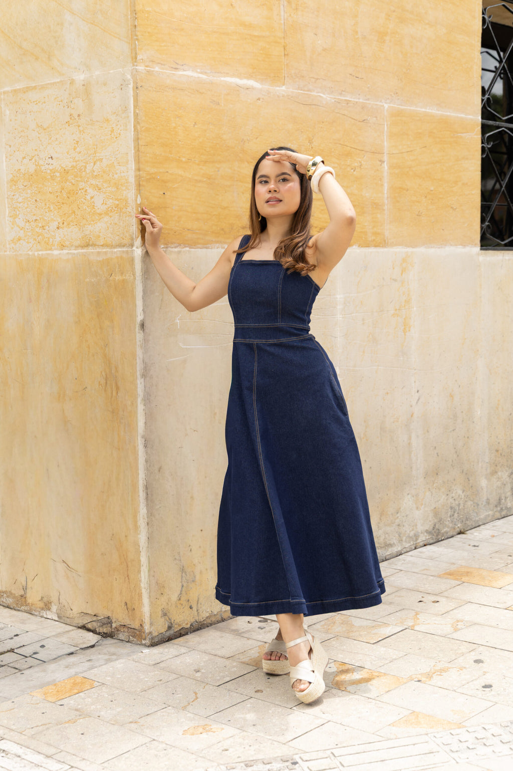 VESTIDO ALMA POPELINA
