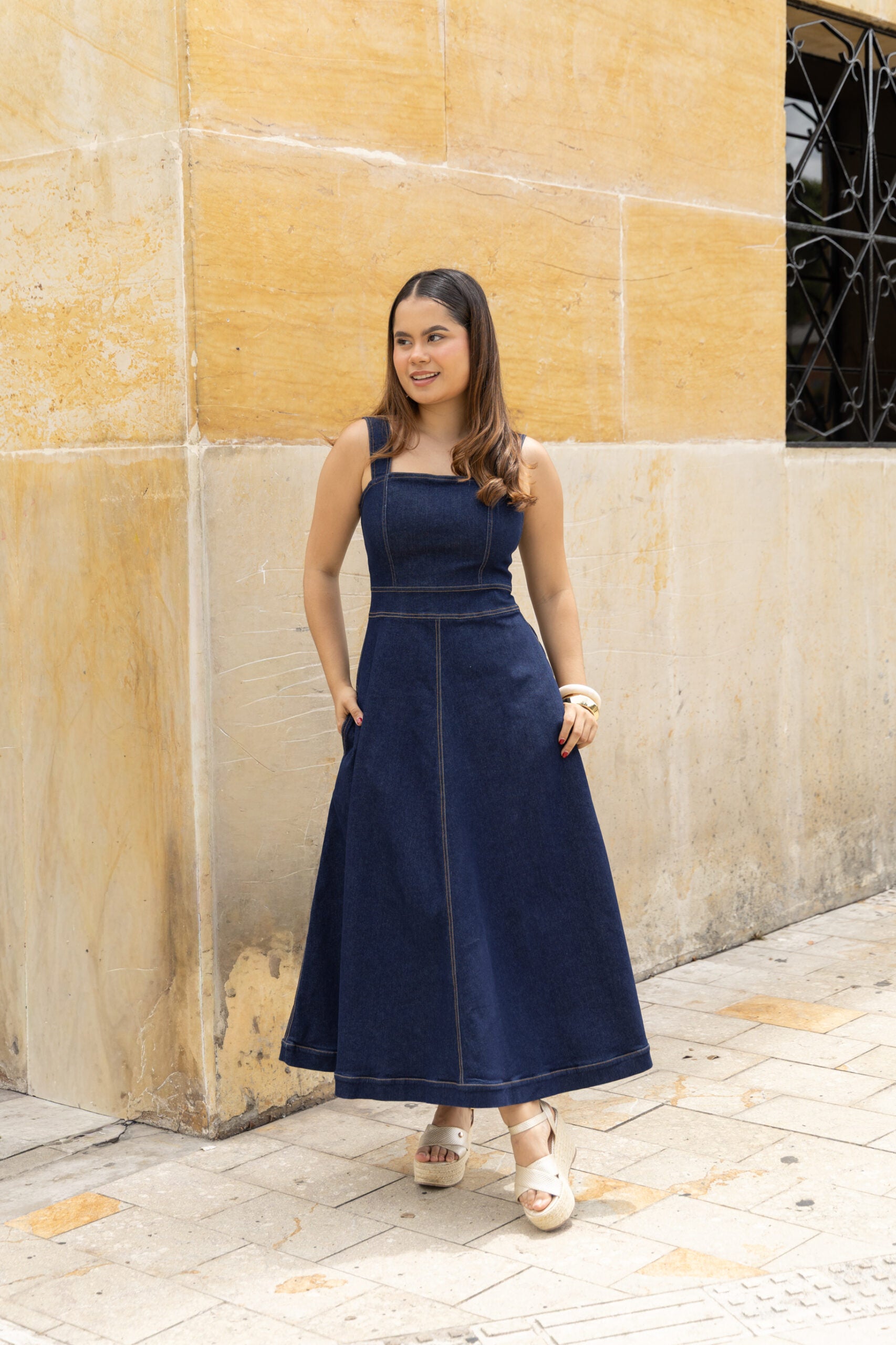 VESTIDO ALMA POPELINA
