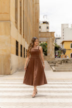 VESTIDO ALMA POPELINA