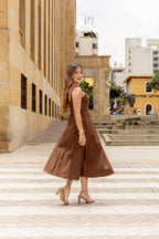 VESTIDO ALMA POPELINA
