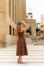 VESTIDO ALMA POPELINA