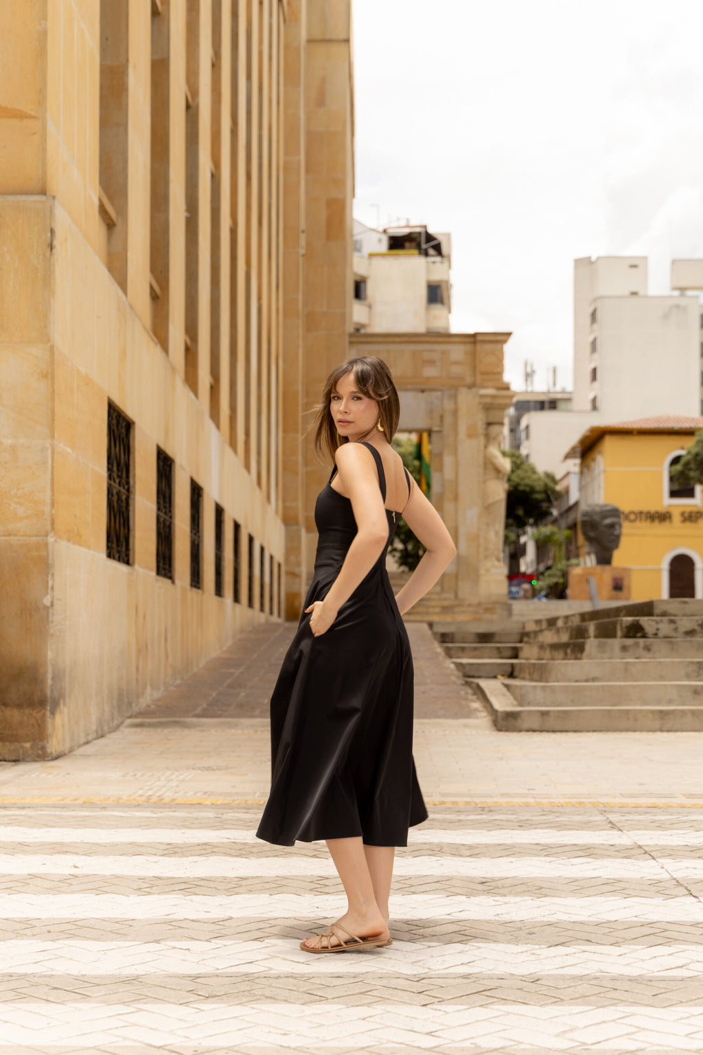 VESTIDO ALMA POPELINA