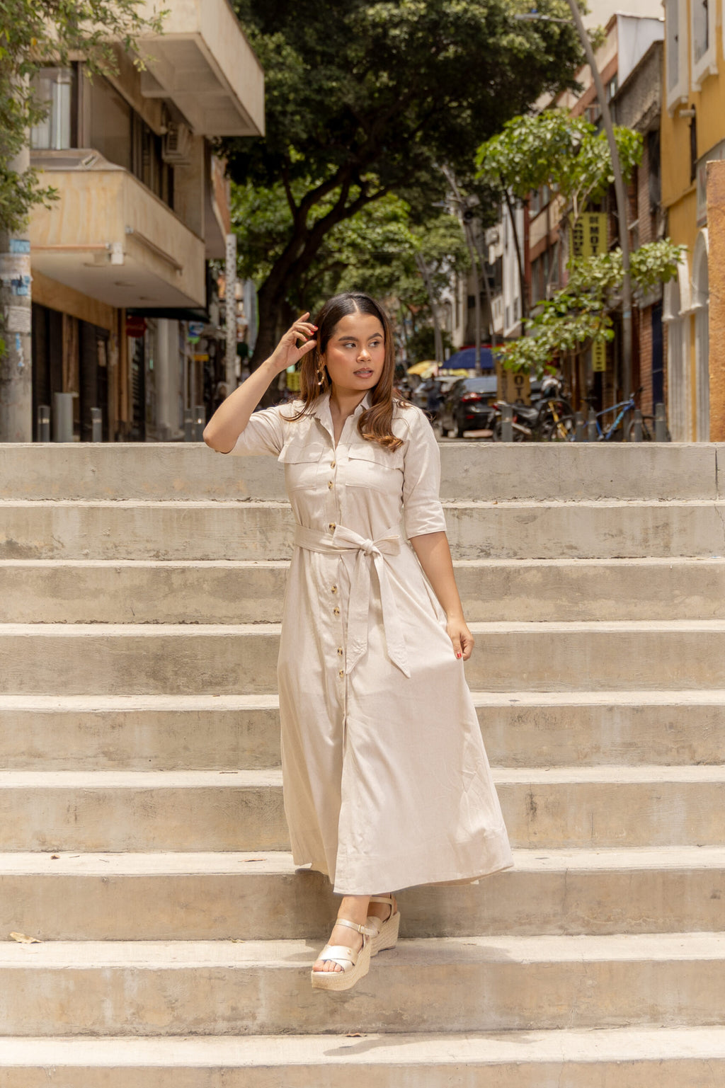 VESTIDO FRANCISCA LINO