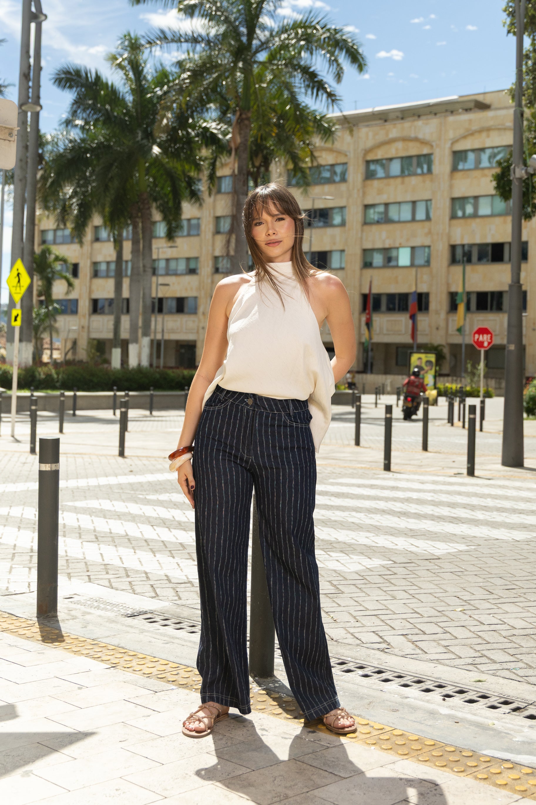 PANTALON DENIM MACARENA RAYAS