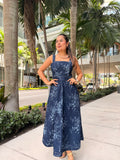 VESTIDO ALMA DEMIN ESTAMPADO