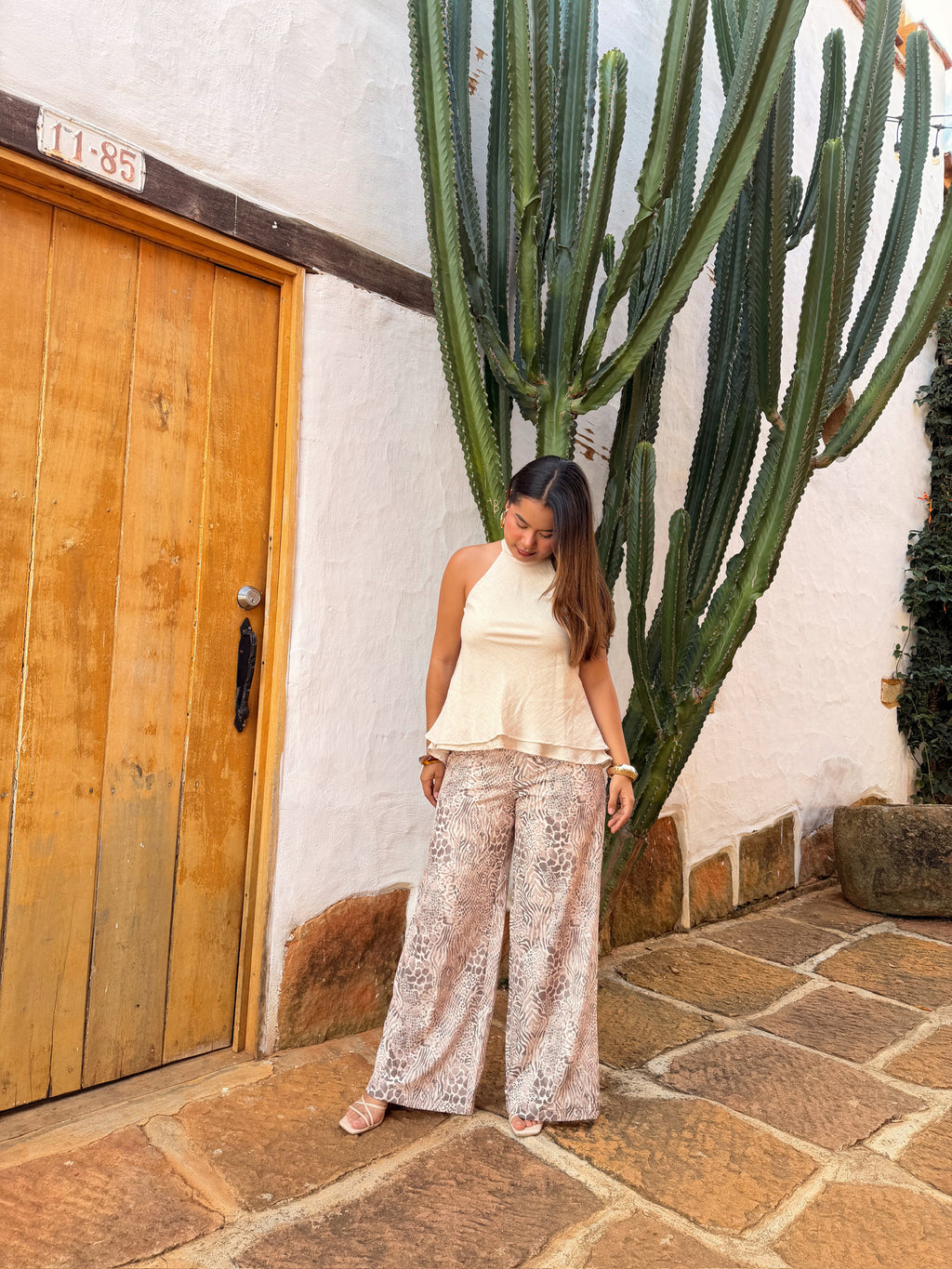 PANTALON ORIANA ESTAMPADO