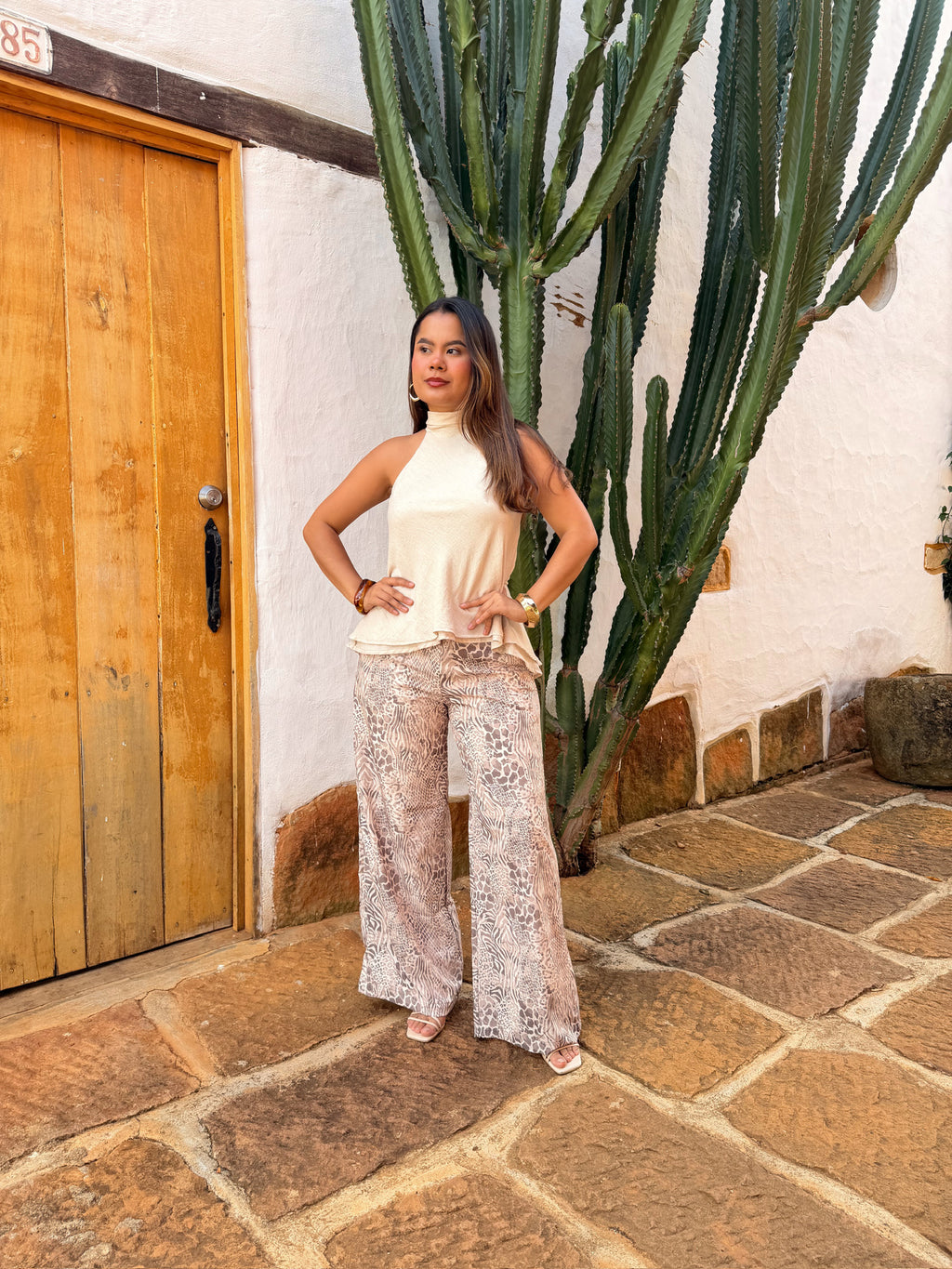 PANTALON ORIANA ESTAMPADO