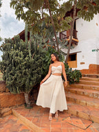 SET JULIANE EN LINO NATURAL