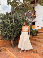 SET JULIANE EN LINO NATURAL