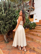 SET JULIANE EN LINO NATURAL