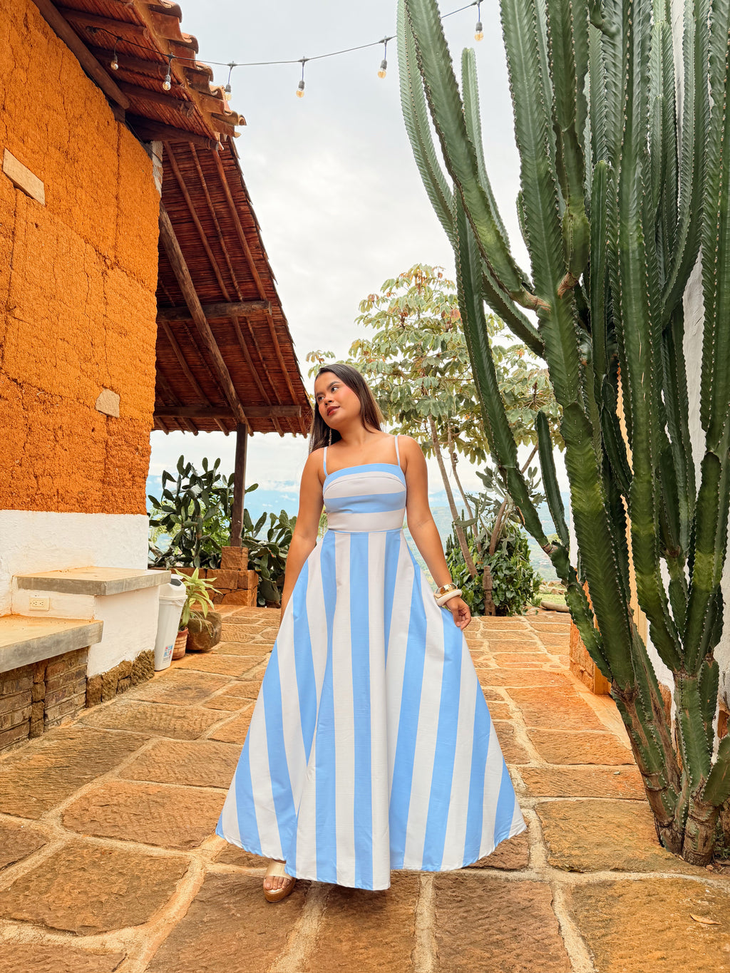 VESTIDO SERAFINA POPELINA
