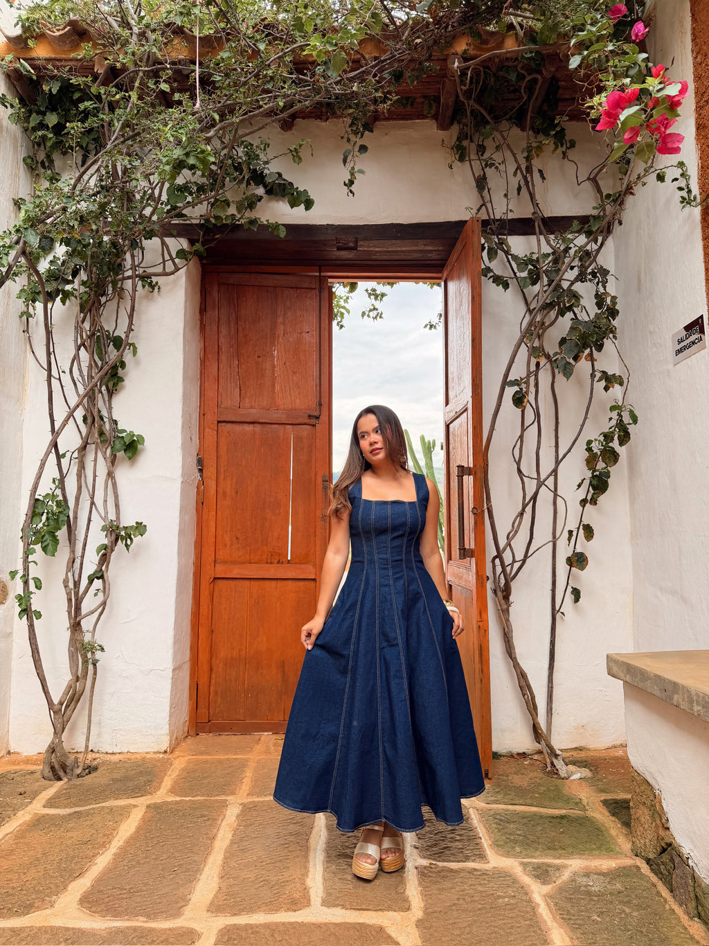 VESTIDO JOSEFINA JEAN