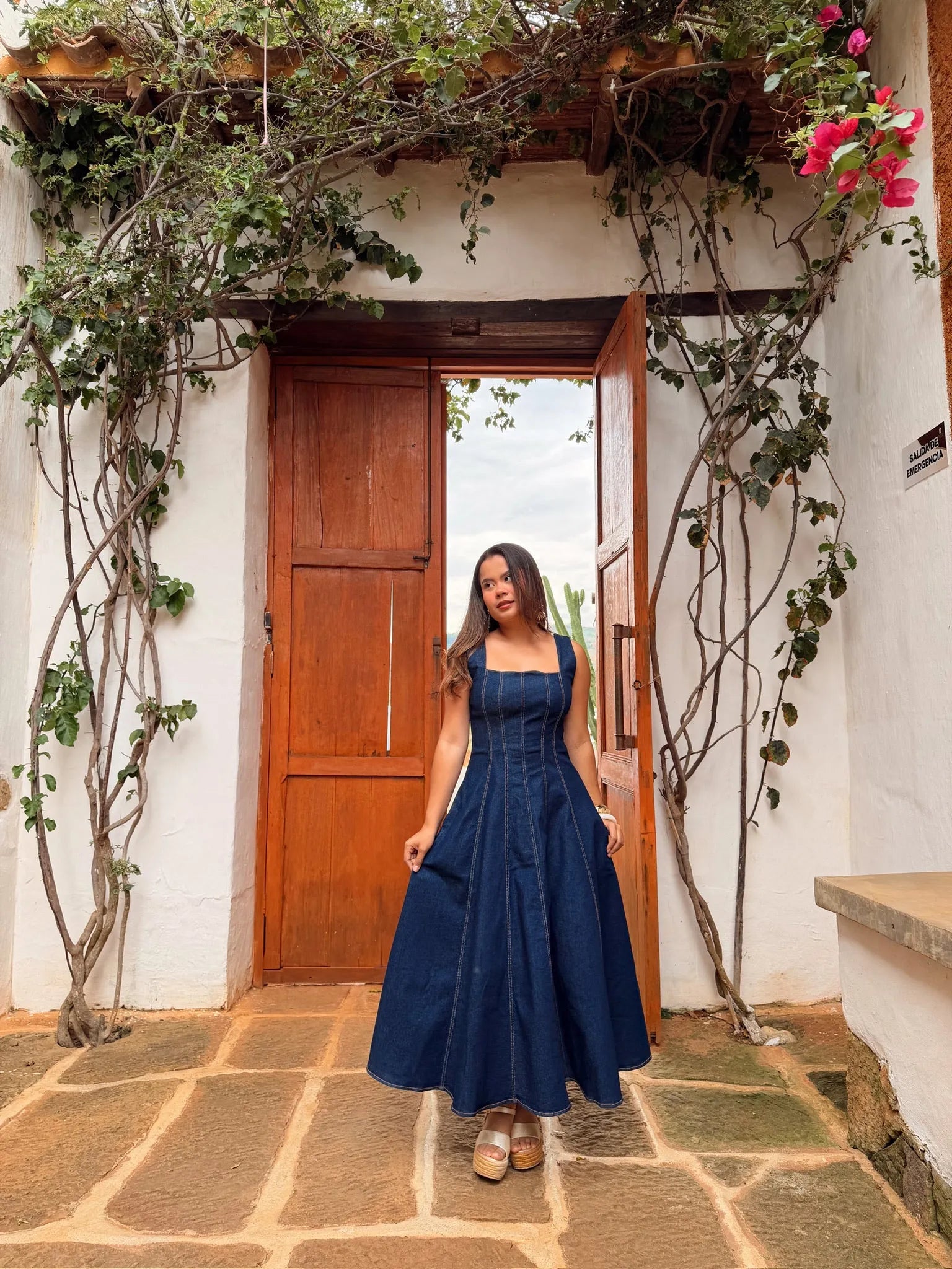 VESTIDO JOSEFINA JEAN