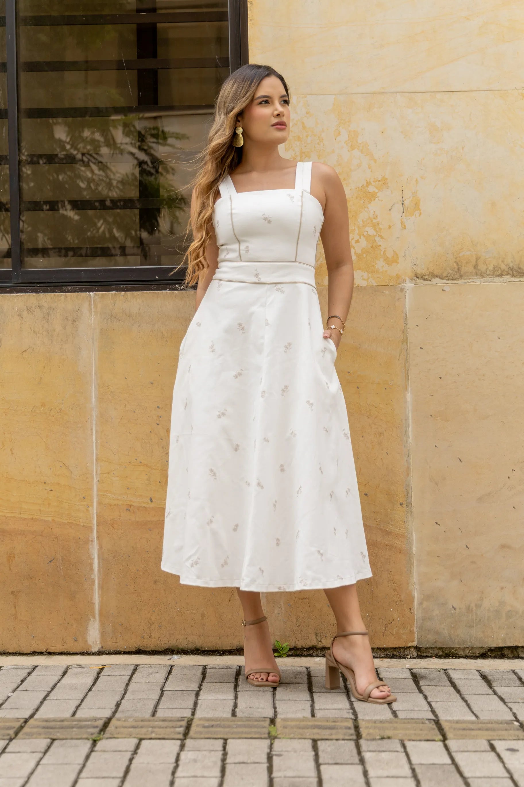 VESTIDO ALMA POPELINA
