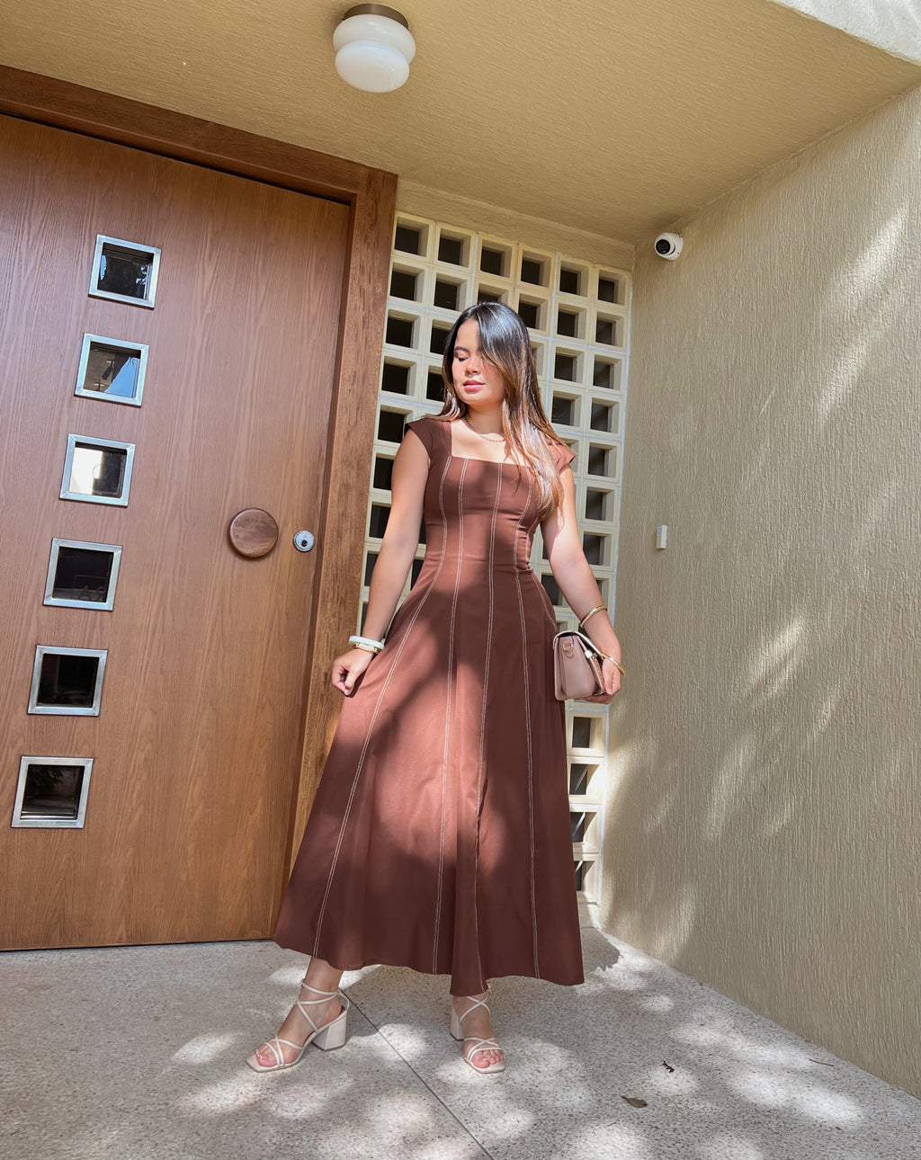 VESTIDO JOSEFINA CON MANGA