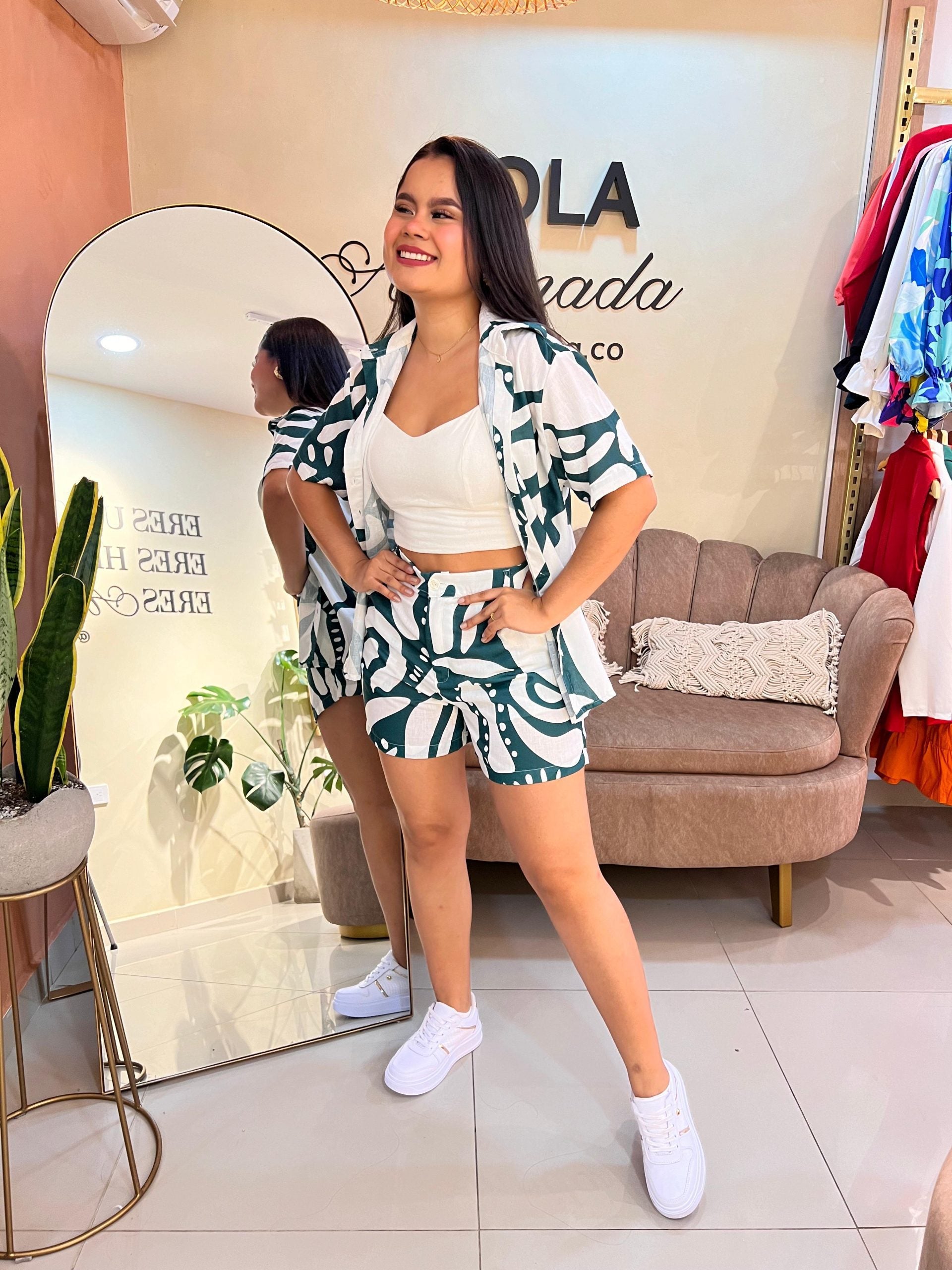 SET CORAL ESTAMPADO