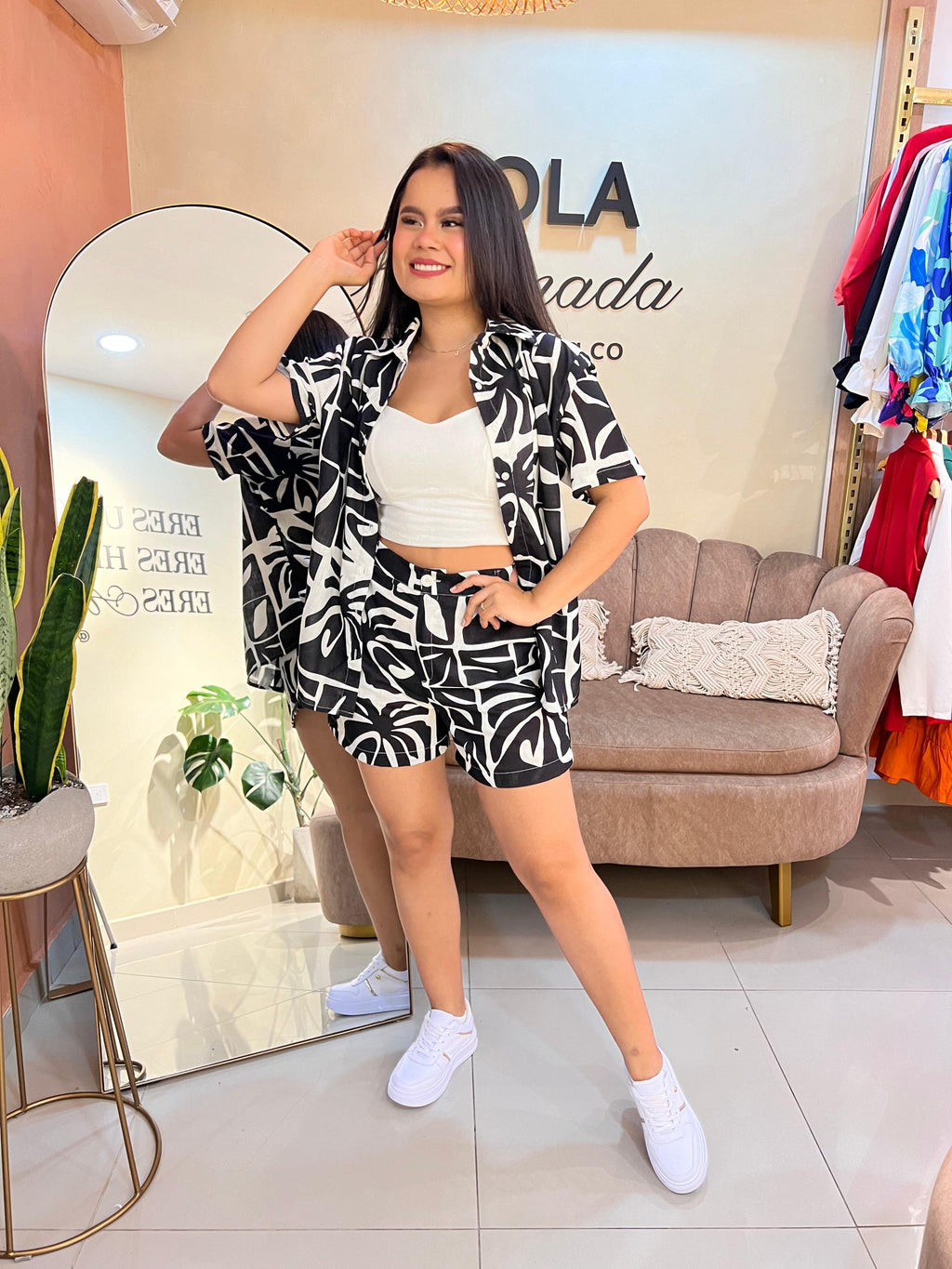 SET CORAL ESTAMPADO