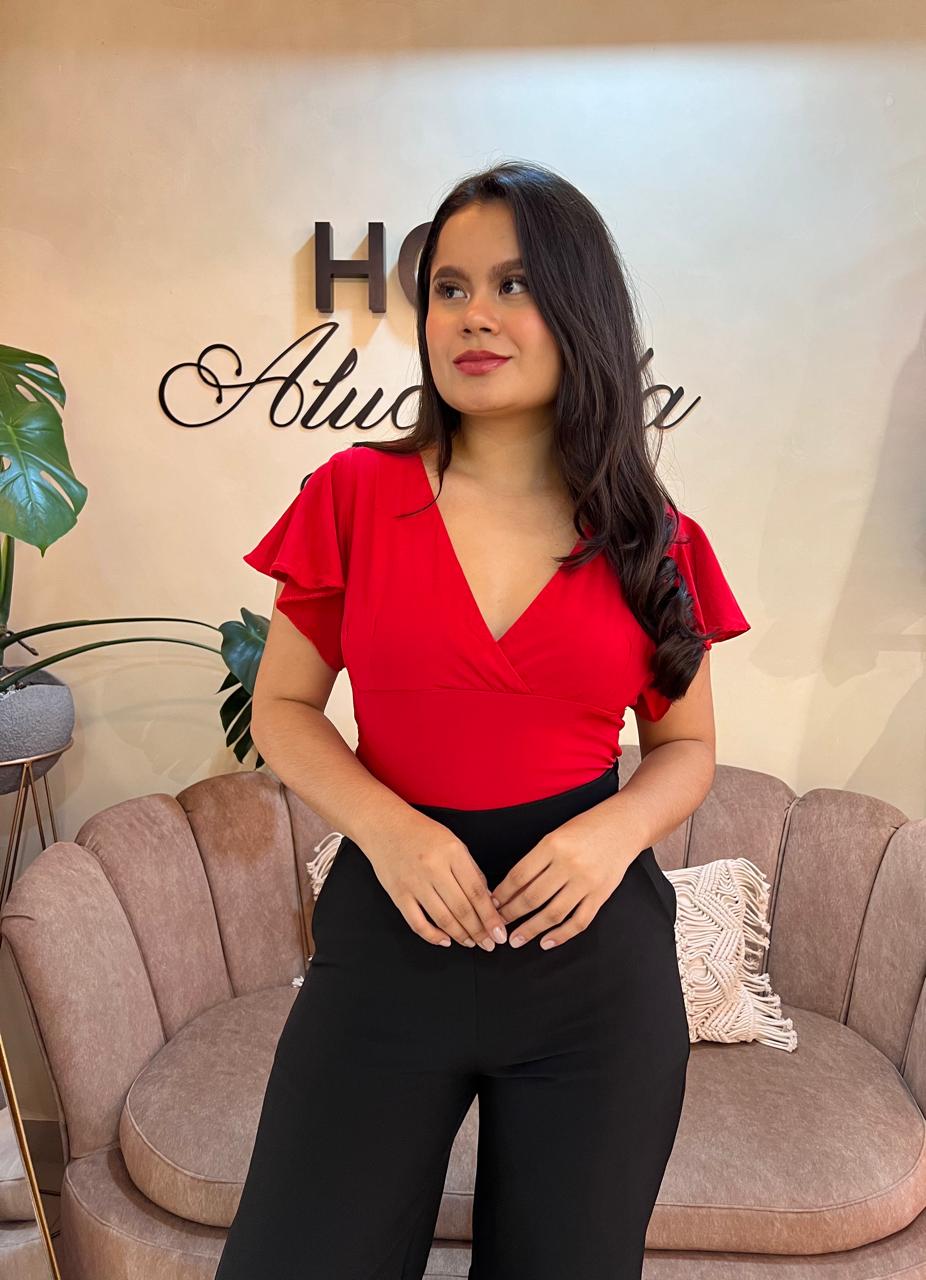BLUSA PAOLA ROJA