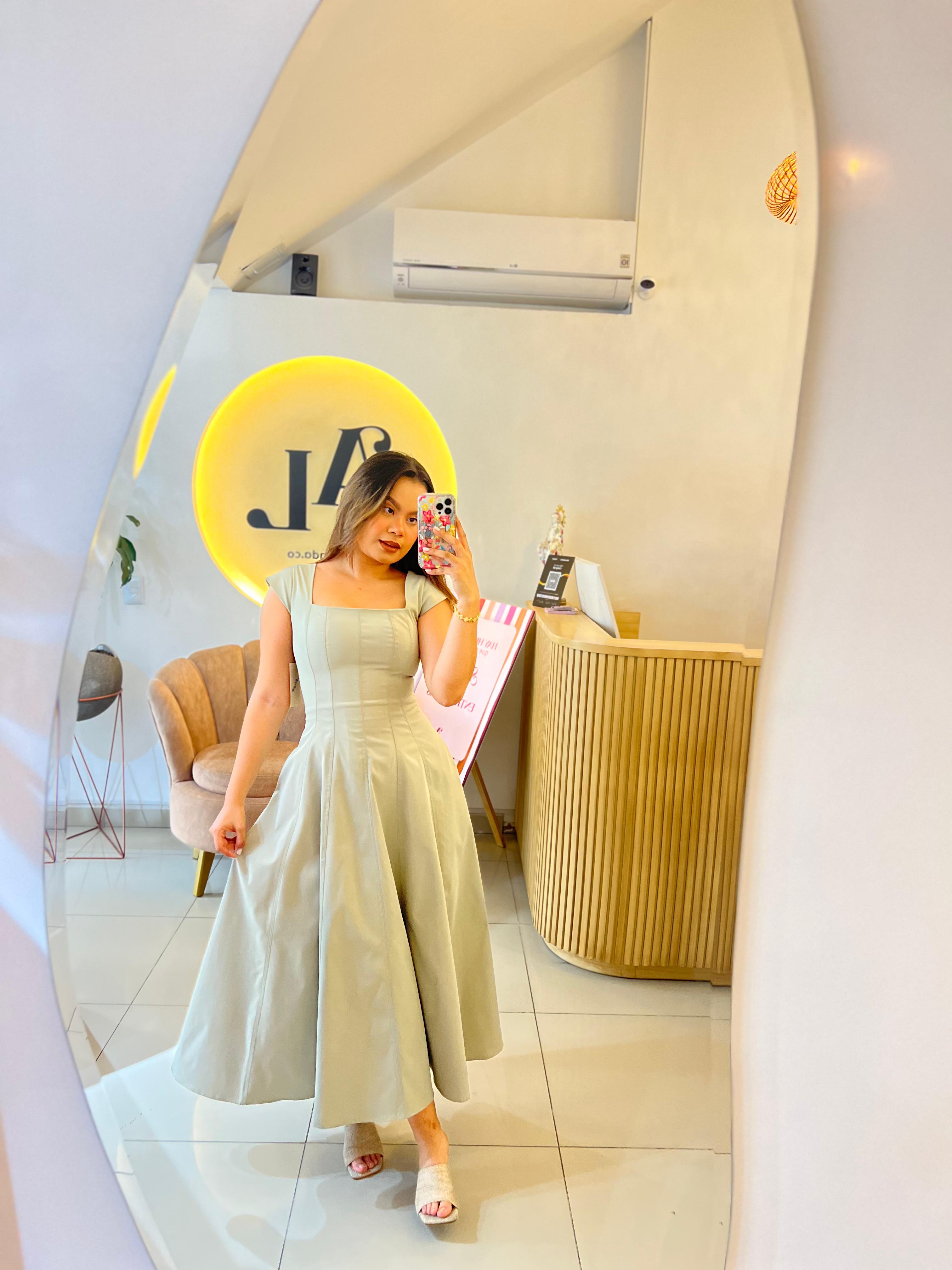 VESTIDO JOSEFINA CON MANGA