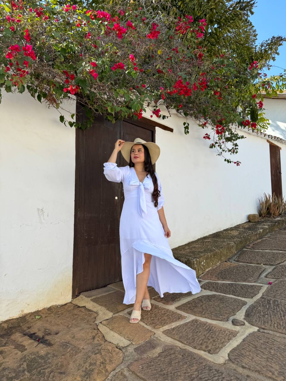 VESTIDO MARGARITA BLANCO