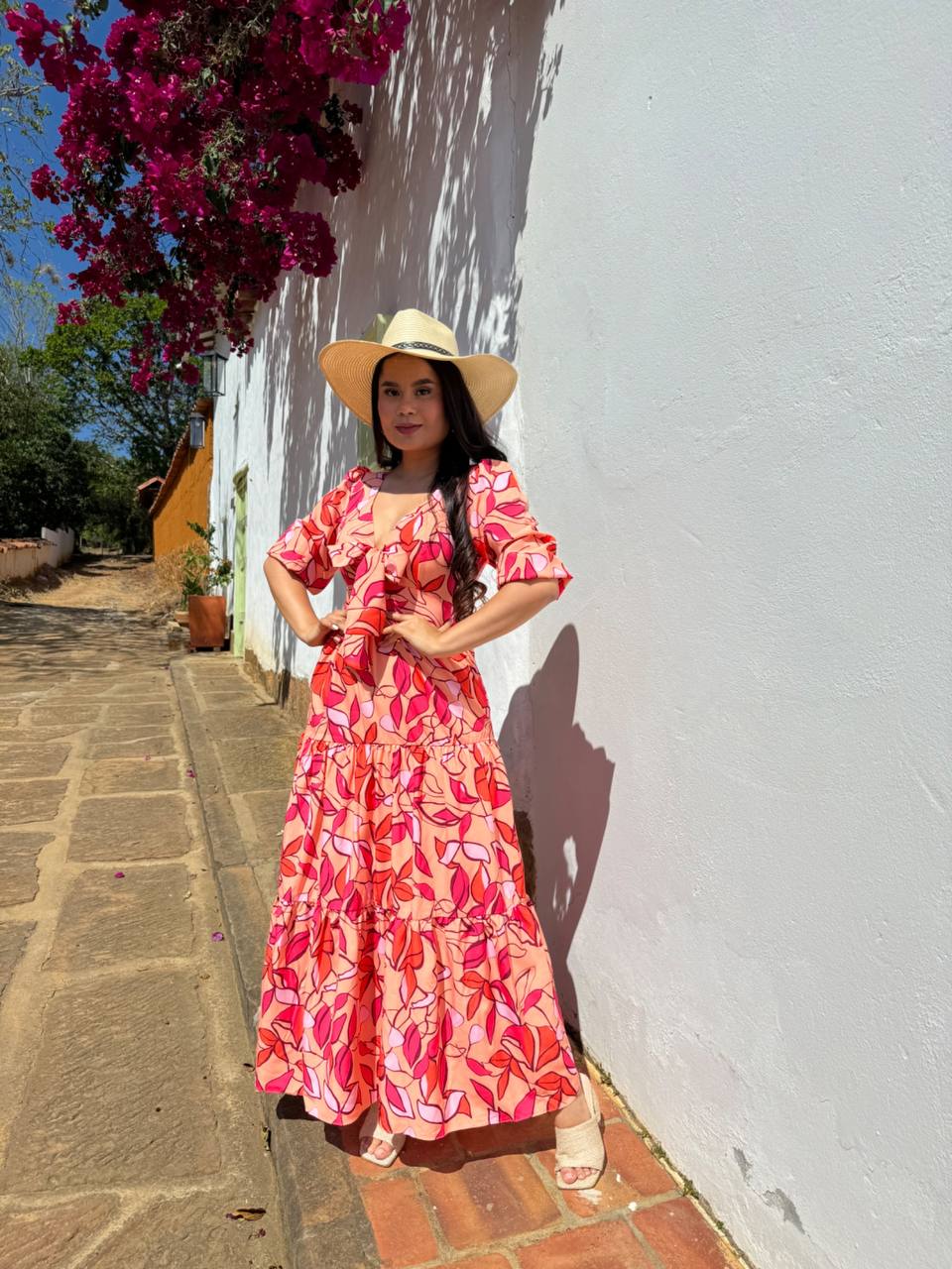 VESTIDO ZAMARA NARANJA