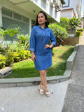 VESTIDO CAMISERO SILVER CHAMBRAY
